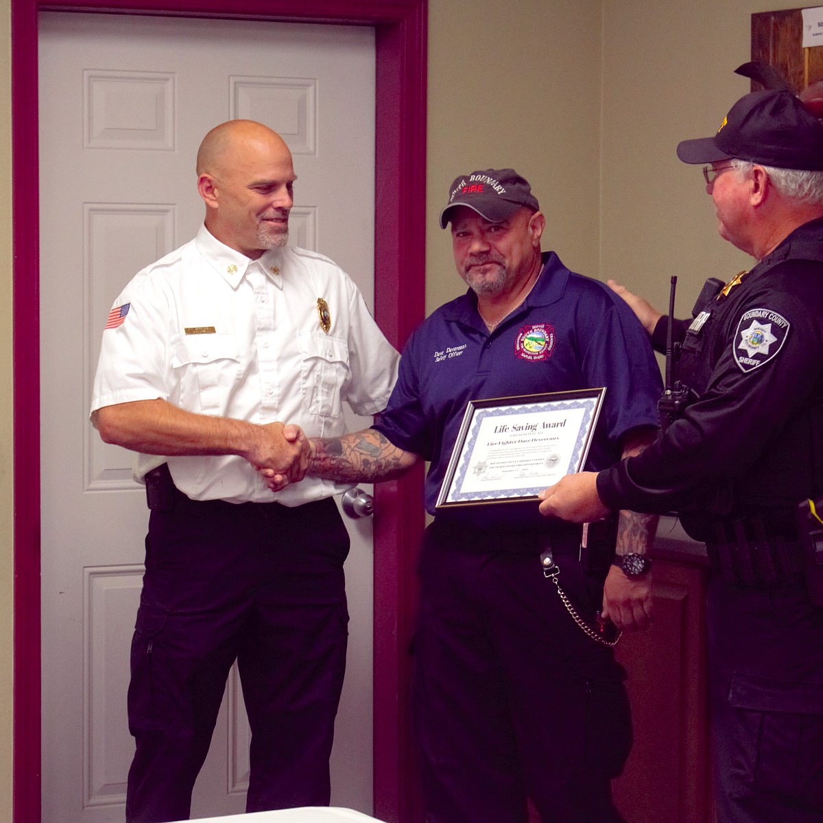 Boundary County Excellence: First responders receive award after saving ...
