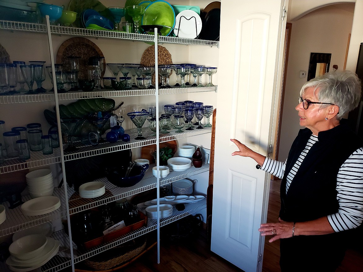 "Use your nice things, and enjoy them" Marji Naaz said, pointing to the Mexican glasses she's collected from thrift stores. "If something happens to it, it's just stuff."