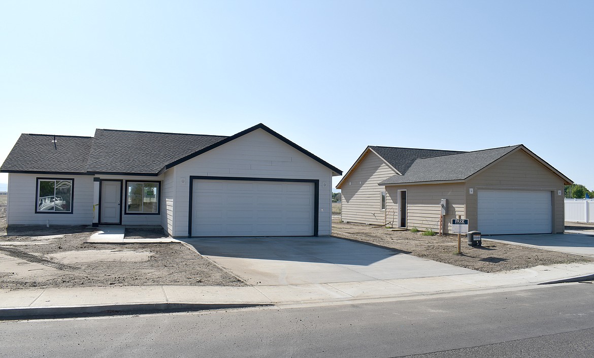 Many of the homes at the Pratt Hills development in Royal City will be similar to these in George’s Sageview Estates development, according to CAD Homes owner Drew Scott.