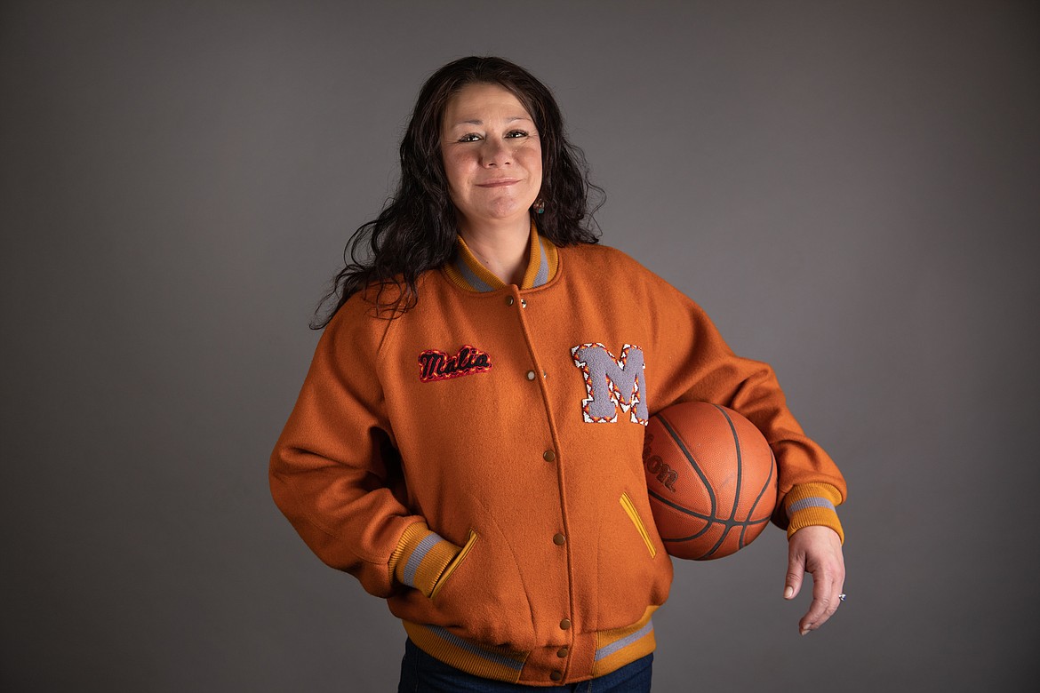 Blackfeet Lady Griz basketball player Malia Kipp. (Andy Kemmis photo)