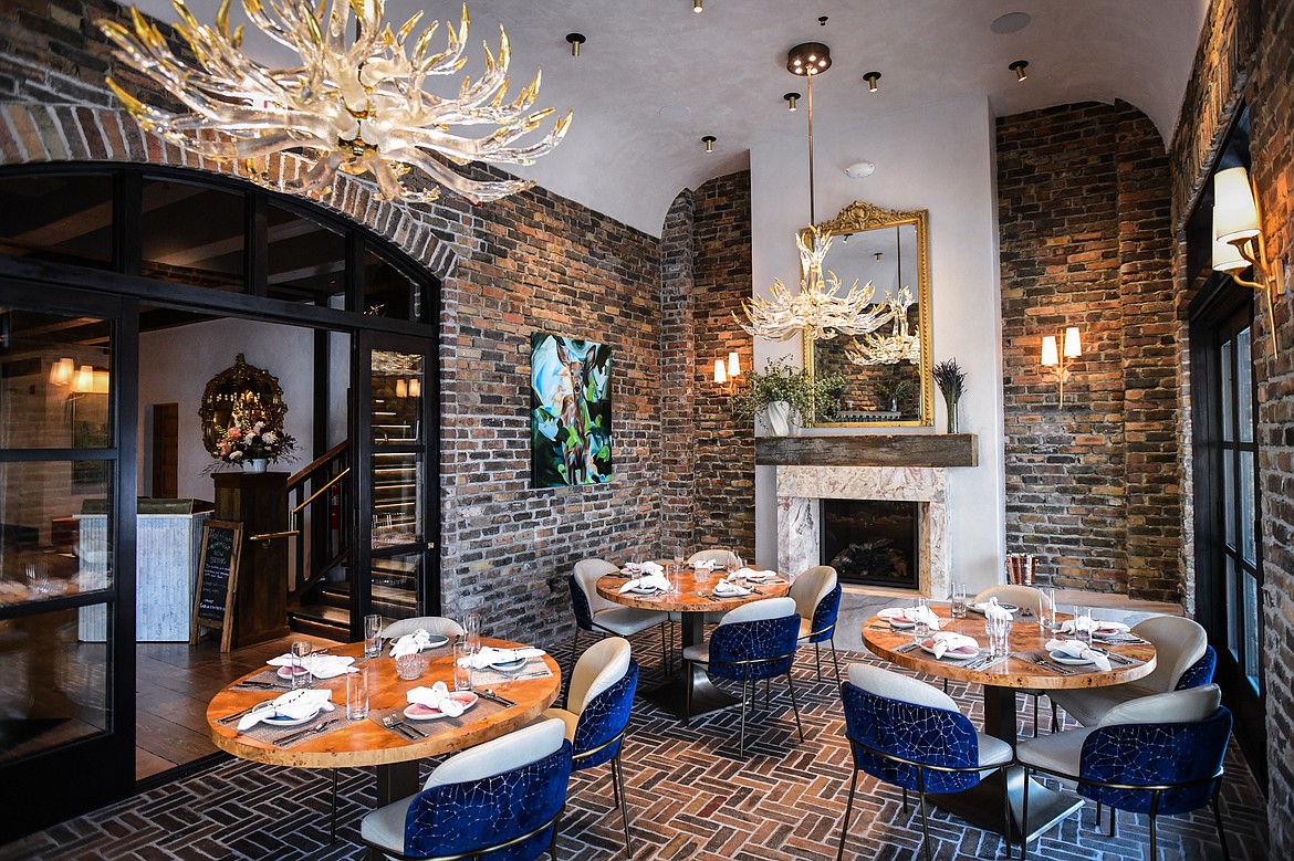 Dining area at Herb & Omni in Whitefish on Wednesday, Oct. 4. (Casey Kreider/Daily Inter Lake)(Casey Kreider/Daily Inter Lake)