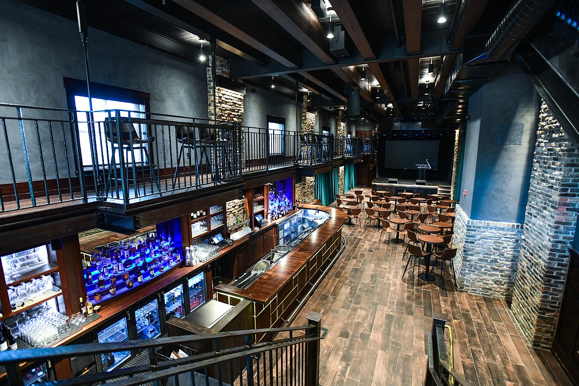 Second-floor bar and gathering space at Herb & Omni in Whitefish on Wednesday, Oct. 4. (Casey Kreider/Daily Inter Lake)