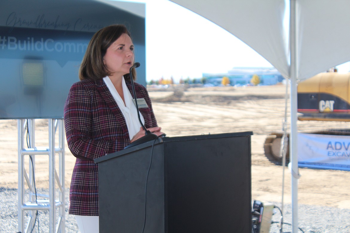 Samaritan Healthcare Chief Executive Officer Theresa Sullivan expressed gratitude to the community, local and federal legislators and Samaritan employees for their support and help in the efforts to bring the new Samaritan Hospital to reality.