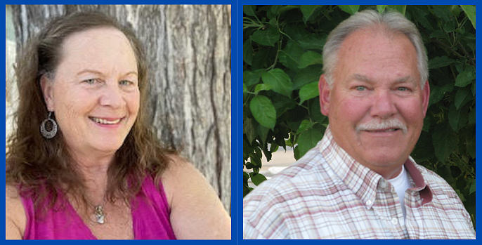 Incumbent Michelle Agliano, left, is running against Allen DuPuy, right, for the position of Soap Lake Mayor