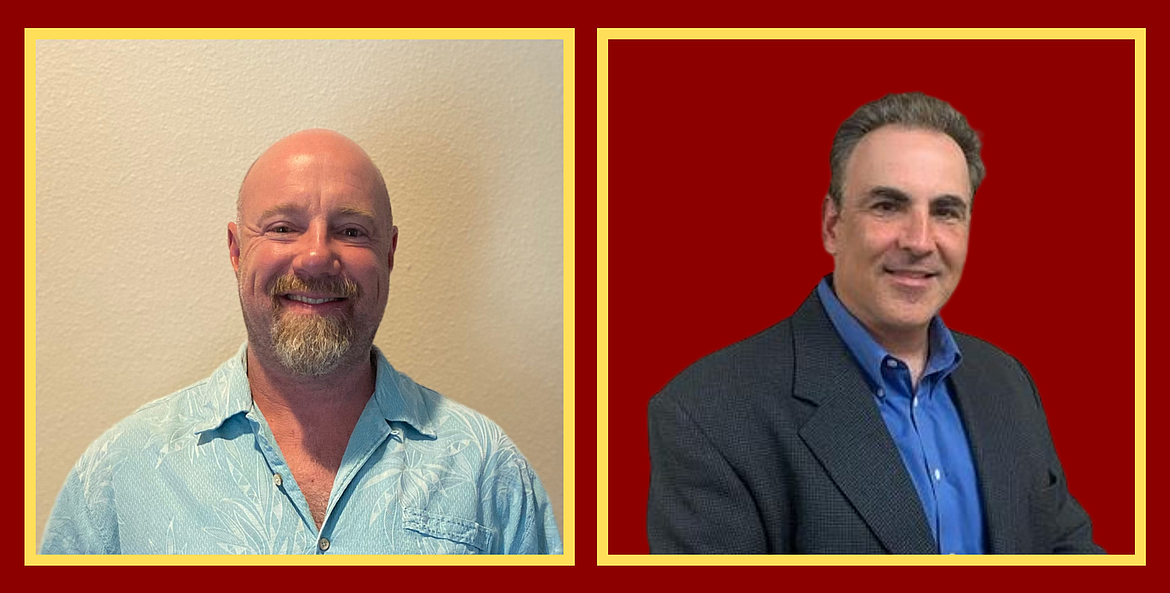 Jeremy Nolan, left, and Victor Lombardi, right, are facing each other for Position 6 on the Moses Lake City Council.