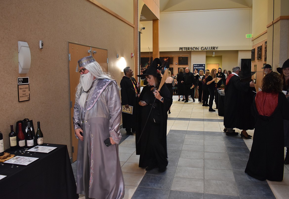 Wizards, witches and other magical folk filled the ATEC Building at Big Bend Community College Saturday for the Boys & Girls Club’s annual auction, themed “A Night at Hogwarts.”