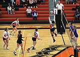 Valley Volleyball Action