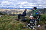 Hawk watchers keep an eye on the sky