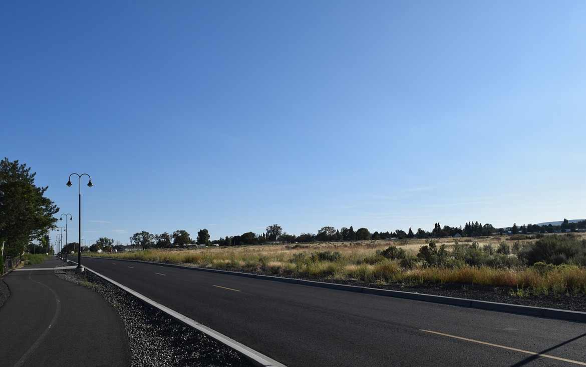 North Pacific Investments owns 38 acres of land, pictured, to the west of Division Street in Soap Lake. The land use permit was officially recognized in the city’s ordinances during the Oct. 4 regular city council meeting.