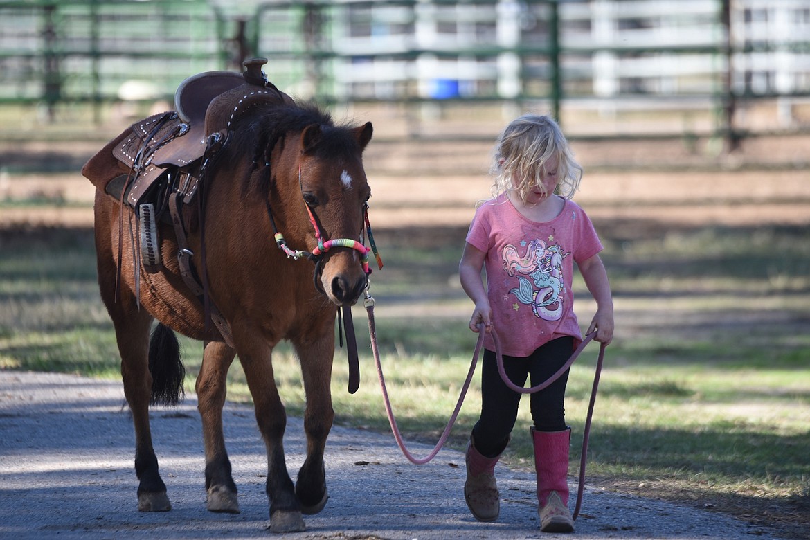 Competitors ranged in age from 6 to 86 at the Libby Saddle Club's O-Mok-See event last weekend at J. Neils Memorial Park. (Scott Shindledecker/The Western News)