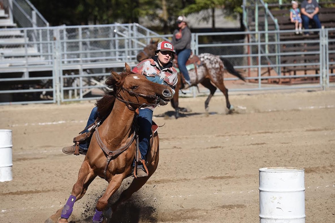 Competitors ranged in age from 6 to 86 at the Libby Saddle Club's O-Mok-See event last weekend at J. Neils Memorial Park. (Scott Shindledecker/The Western News)