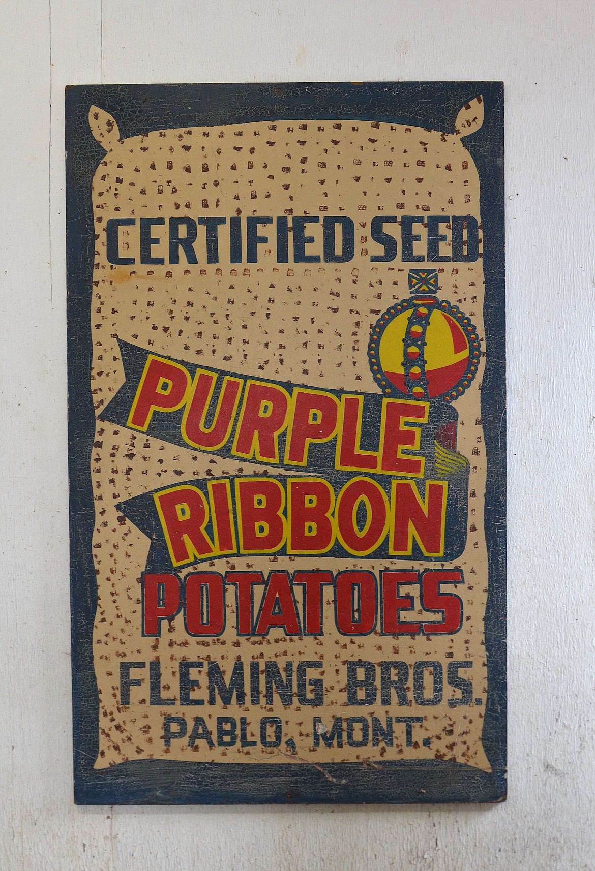 Back in the 1950s, the Flemings Brothers initially called their business Purple Ribbon Potatoes. (Kristi Niemeyer/Leader)