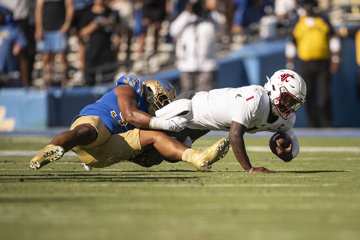 WSU struggled to move the ball in last week’s loss to UCLA, amassing a season-low 216 total yards of offense.