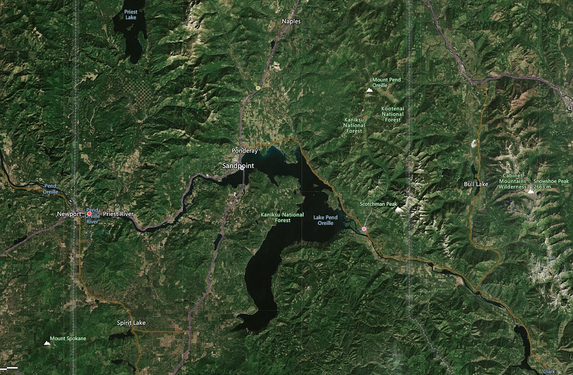 Each dot represents a water monitoring location where water is periodically tested for quagga mussels as part of an early detection program.