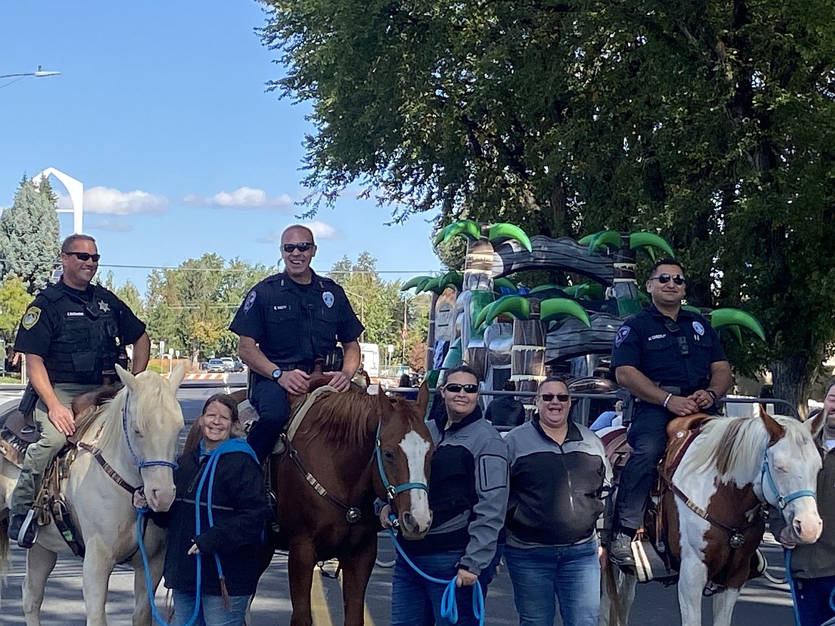 Grant County Sheriff’s Office Posse members attended the 15th Annual Autism Awareness Walk on Sept. 30. A statement from the Eprhata Police Department expressed appreciation for GCSO Posse members’ attendance and support.