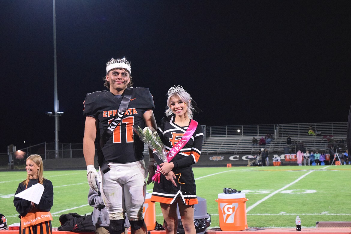 Eric O'Neel and Giselle Abundiz were selected as this year’s Homecoming king and queen for the Tigers. O’Neel is a tight end/defensive end for the Tigers while Abundiz cheers on the team.