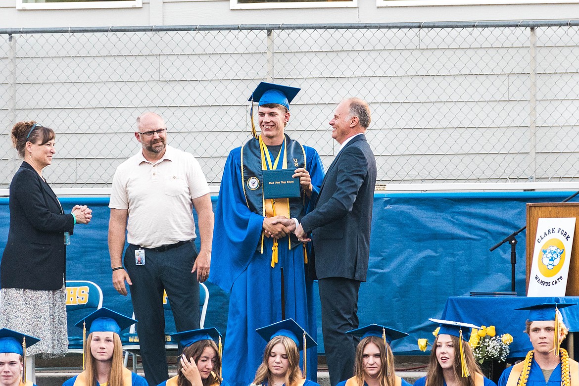 Shelton graduated from Clark Fork High School in June.