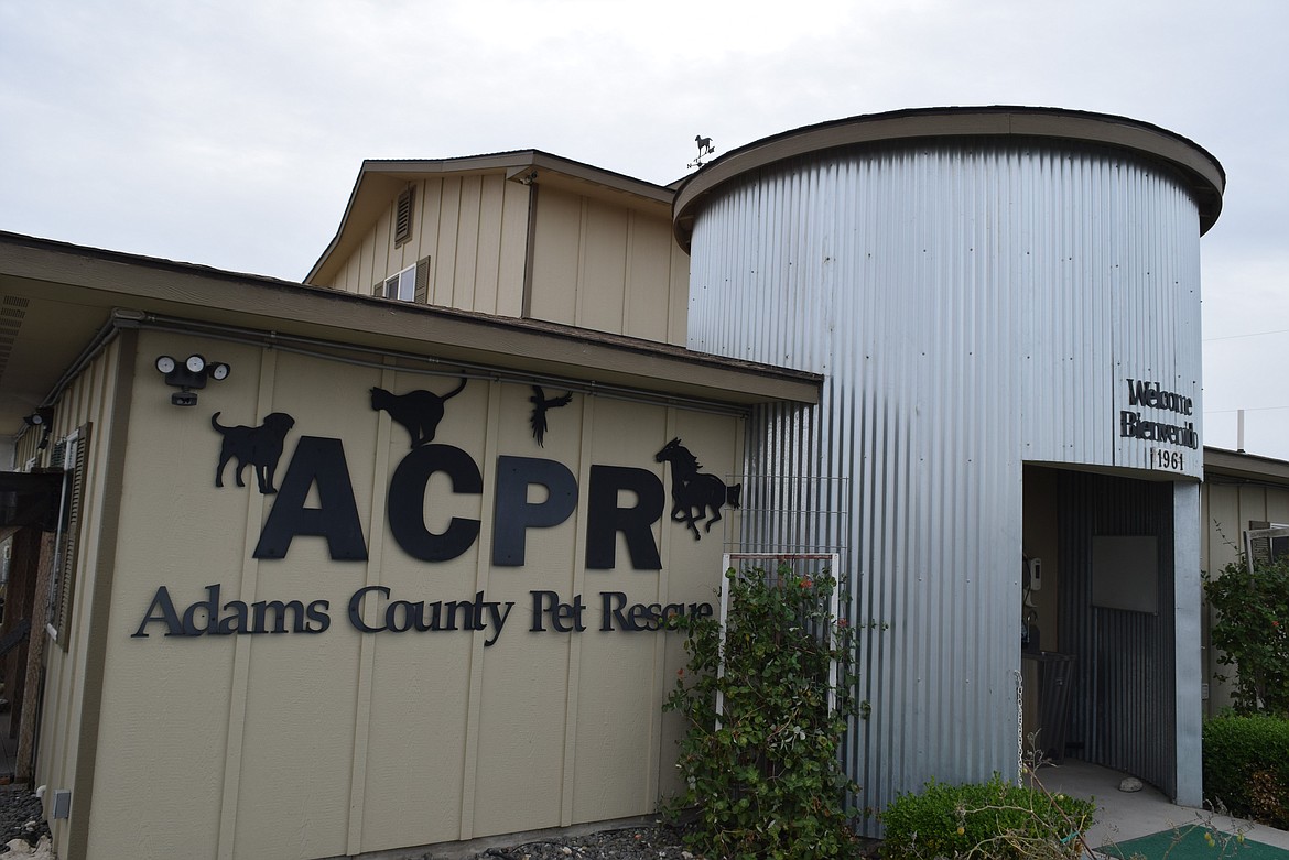 The Adams County Pet Rescue facility, pictured, on Bench Road in Othello, holds hundreds of dogs waiting to be adopted.