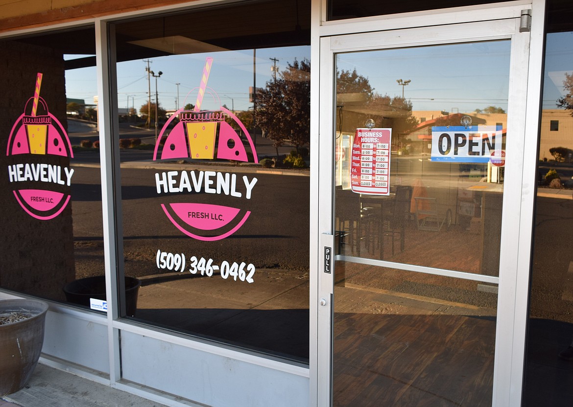 Heavenly Fresh’s front door had to be repaired before it could open after burglars broke through the door and stole thousands of dollars worth of equipment in June.