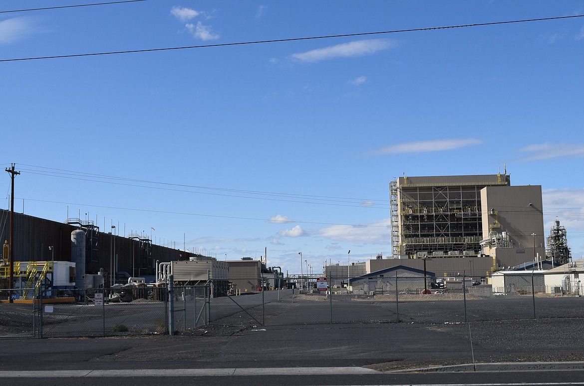 REC Silicon’s Moses Lake production plant, pictured, on Wheeler Road alongside many other new businesses and industrial facilities such as Sila Nanotechnologies, fuel producer Twelve and Group 14 Technologies, all industries attracted to Moses Lake’s industrial capabilities and land.