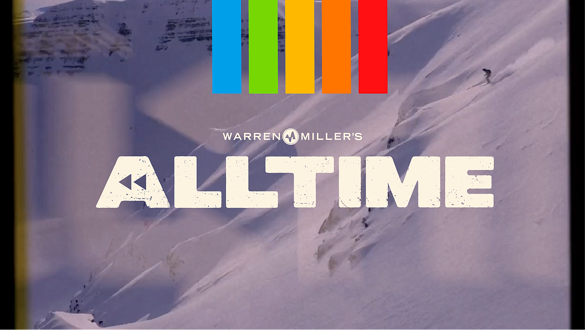 The Flathead Valley Ski Education Foundation presents two
showings of the much-loved Warren Miller ski and snowboard film "All-Time." (Photo provided)