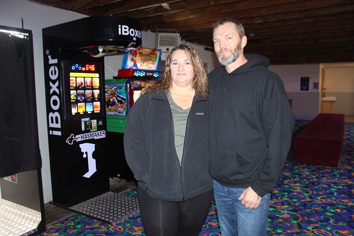 Neon Skateway owners Margy and Robert Rice are planning additions over time at the rink in Soap Lake.