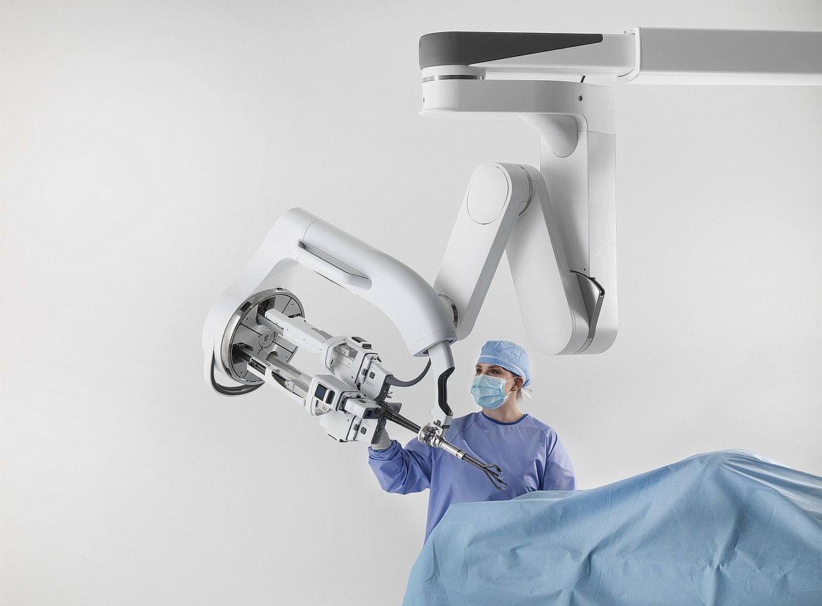 A new da Vinci model surgical robot, similar to the one pictured, will be available at Samaritan Hospital in the near future.