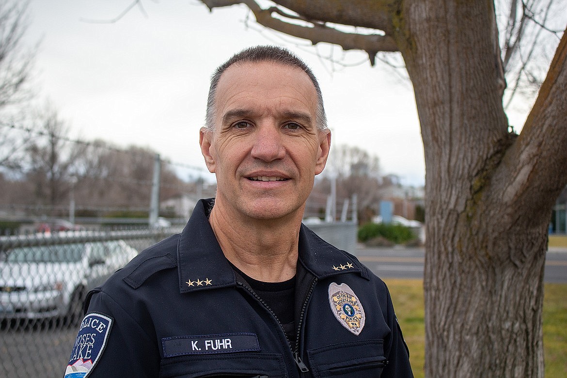 Kevin Fuhr has left his role at the head of the Moses Lake Police Department to take over as the city's permanent city manager. He has been serving as interim city manager since late May.