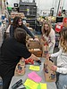 New Vision students host food drive today