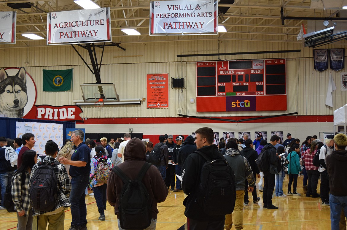 Tuesday’s 2023 Othello Career Showcase, pictured, was put on by the Othello School District and the Adams County Development Council.