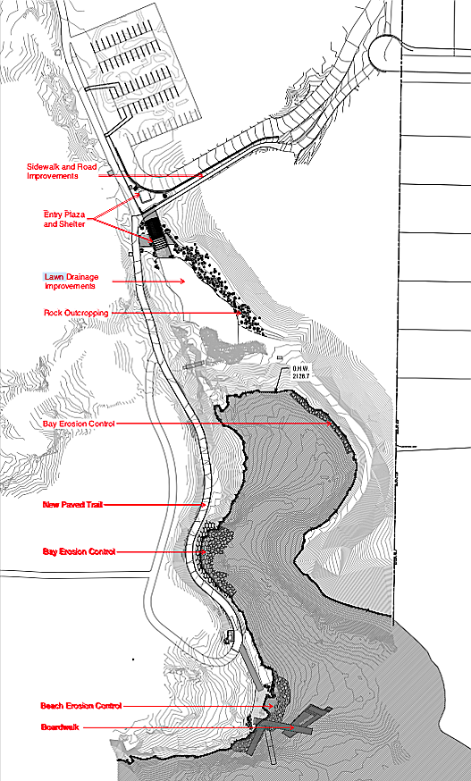 An early concept of the first phase of work to be done at Black Bay Park in Post Falls.