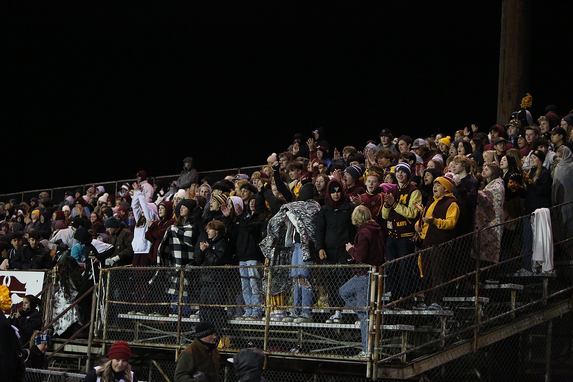 A strong contingent of the Moses Lake faithful traveled to Eats Wenatchee for Friday’s game against Eastmont.