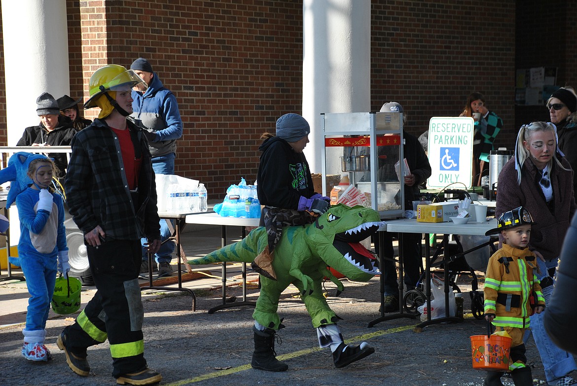 Children of all ages came out to partake in the festivities on Saturday in St. Regis. (Mineral Independent/Amy Quinlivan)