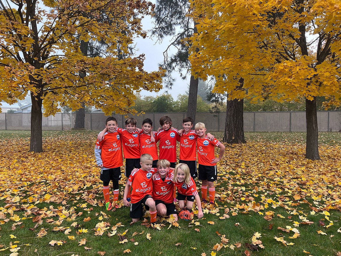 Courtesy photo
The NIFC Avalanche U10 Blue soccer team won 5-0 against WE Surf SC White Moore at Woodland Middle School. In the front row from left are Issac Estep, Ezra Herzog and Stein Berk; and back row from left, Collin Pinchuk, Kash Tucker, Andres Lujan, Steele Steenstra, Jack Harrison and Jett Crandall.