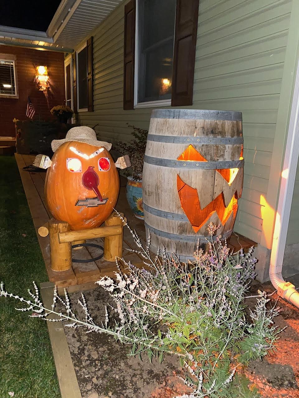 John and Pat Motley of Dalton Gardens submitted this photo of their creative Halloween decor.