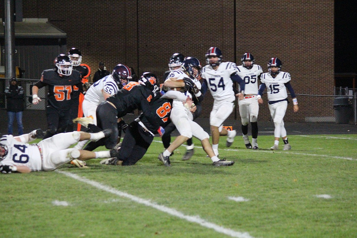 Ephrata’s defense shut down Ellensburg’s running game and held the Bulldogs scoreless Friday.