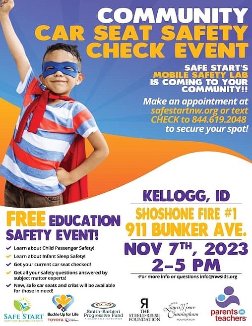 Car seat program comes to Kellogg, Osburn Coeur d'Alene Press