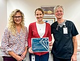 Swanson honored with Diamond award at BCH