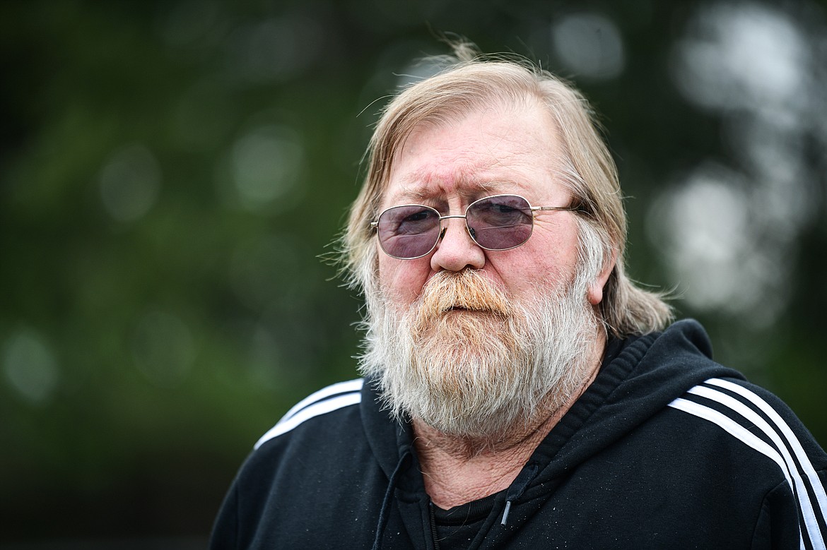 Edward Day, a U.S. Army Veteran who served in the Vietnam and Gulf wars, outside the Montana Veterans Home in Columbia Falls on Wednesday, Nov. 1. (Casey Kreider/Daily Inter Lake)