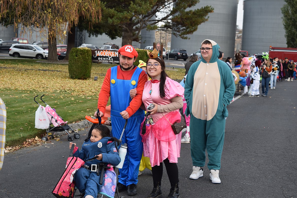 Mario, Princess Peach, a police officer and a Pokémon walk into a Halloween celebration. Video game characters were a popular staple among costumed celebrants at this year’s Ephrata trick-or-treating celebration.