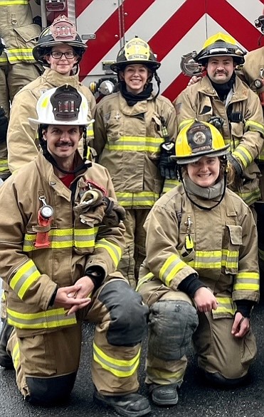 Fire Chief John Miller said that of women on his staff at Shoshone County District No. 1 are now 50% of career firefighting staff and 50% of the paramedic staff.