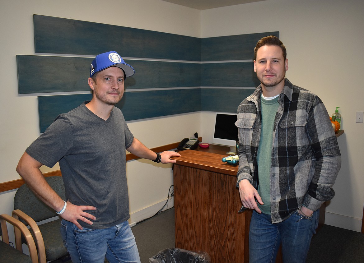 Moses Lake Presbyterian Church Youth Pastor Matt Janosov, left, and Worship Pastor Jon White were both drawn to Moses Lake by the warmth and genuineness of its people, they said.