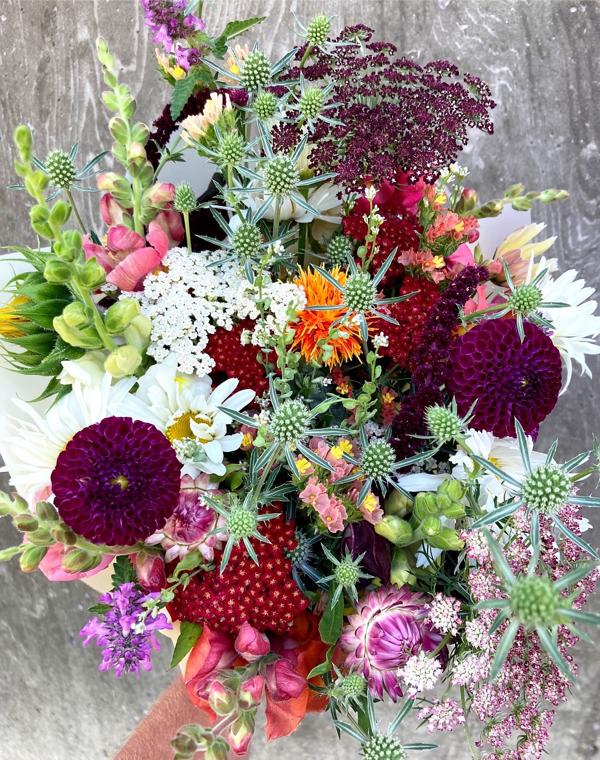 A bouquet from Cranky Goose Hill Farm. (Courtesy photo)