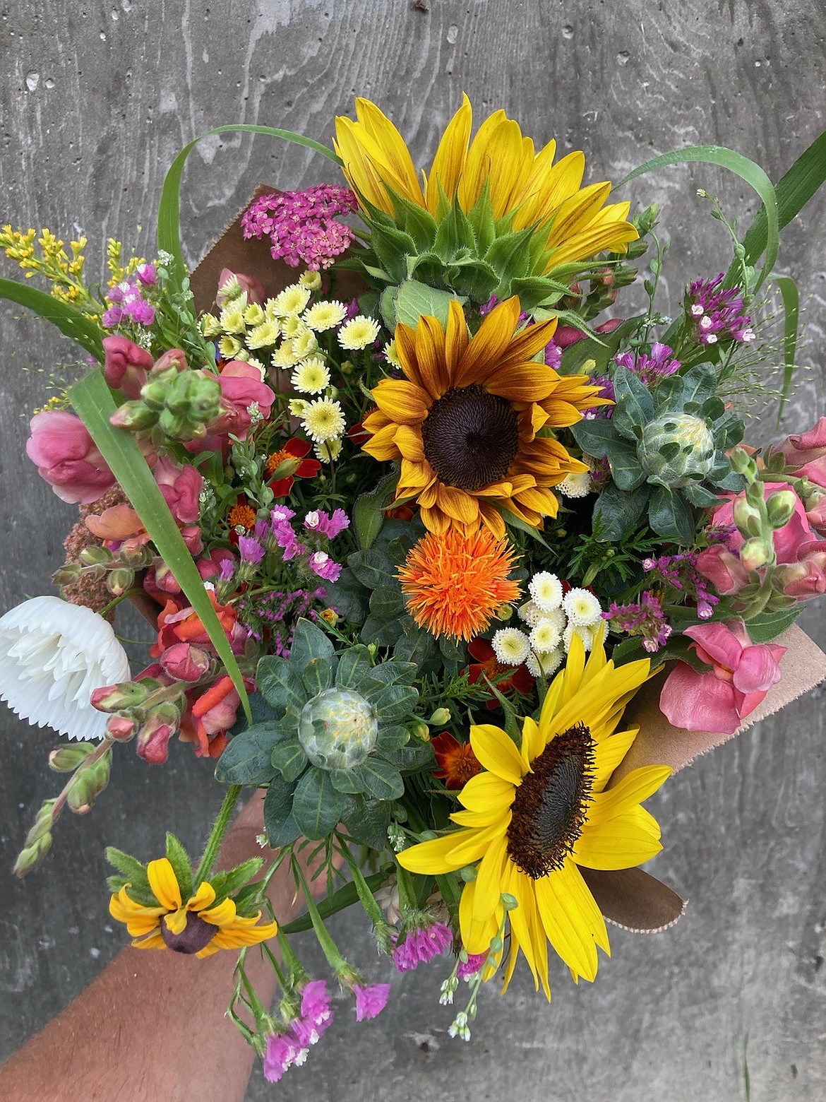 A bouquet from Cranky Goose Hill Farm. (Courtesy photo)