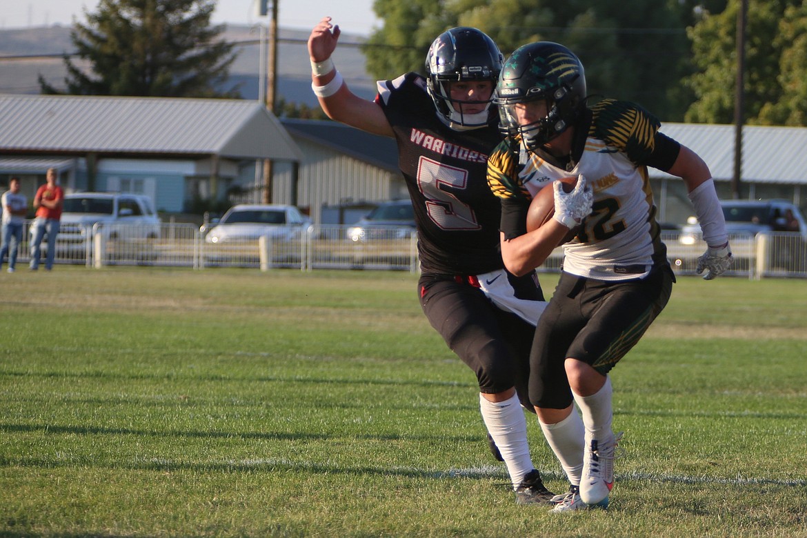 Liberty Bell was one of three teams that qualified for the 1B State Football Tournament that the Warriors faced off against earlier this year, joining Wilbur-Creston-Keller and Wellpinit.