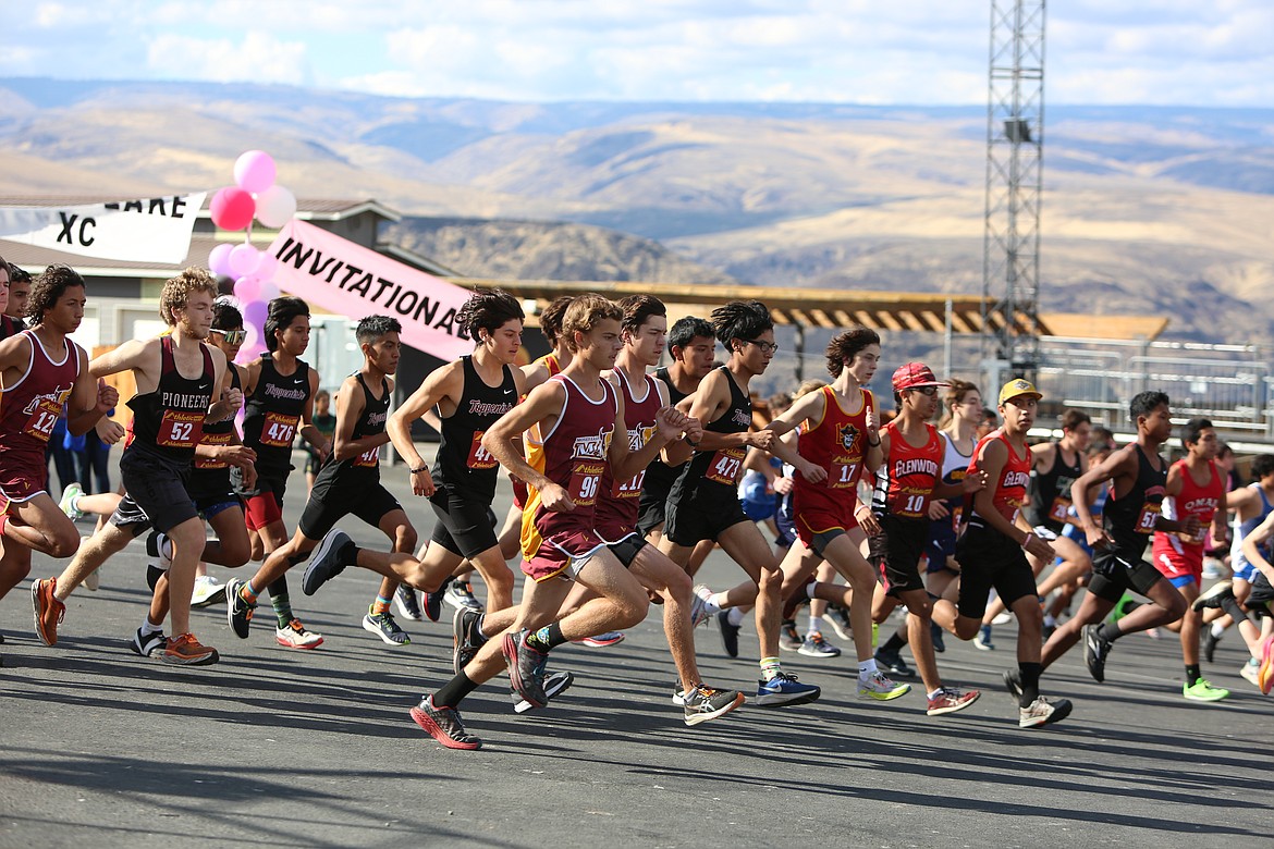 The Basin sent 28 athletes to compete at the Washington Interscholastic Activities Association Cross Country State Championships on Saturday in Pasco.