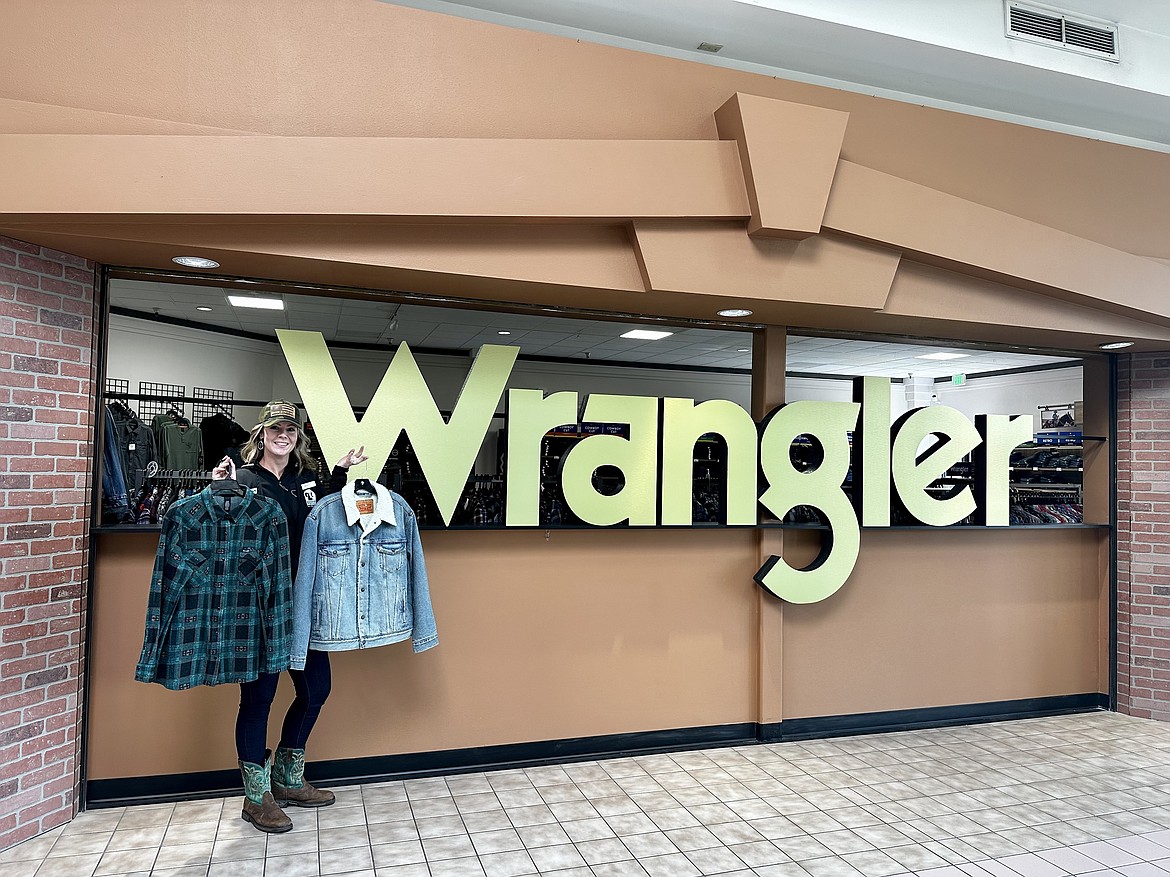 Chelsea Miller at the Wrangler store inside the Silver Lake Mall.