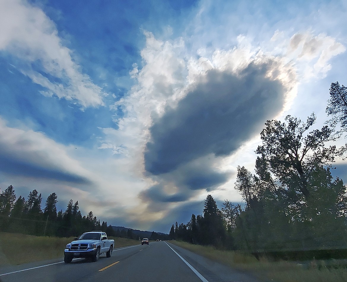 "Wild clouds are spectacular in Sagle though," wrote Patty White in sharing this Best Shot. If you have a photo that you took that you would like to see run as a Best Shot or I Took The Bee send it to the Bonner County Daily Bee, P.O. Box 159, Sandpoint, Idaho, 83864; or drop them off at 310 Church St., Sandpoint. You may also email your pictures to the Bonner County Daily Bee along with your name, caption information, hometown, and phone number to news@bonnercountydailybee.com.