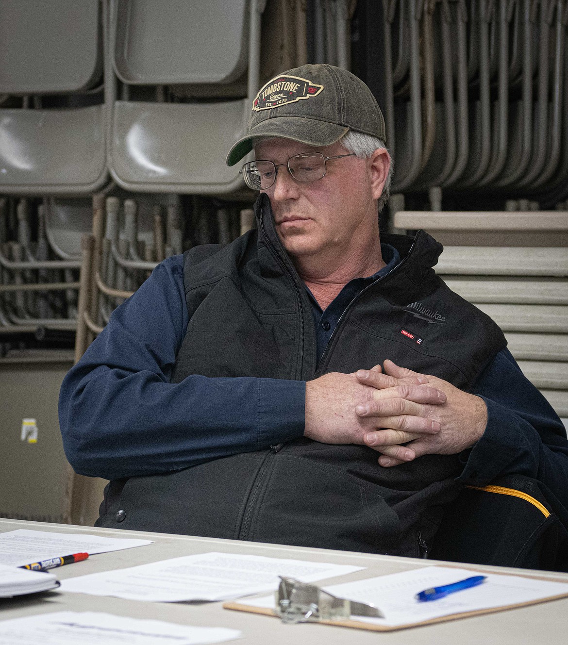 Sanders County board chair Randy Woods. (Tracy Scott/Valley Press)