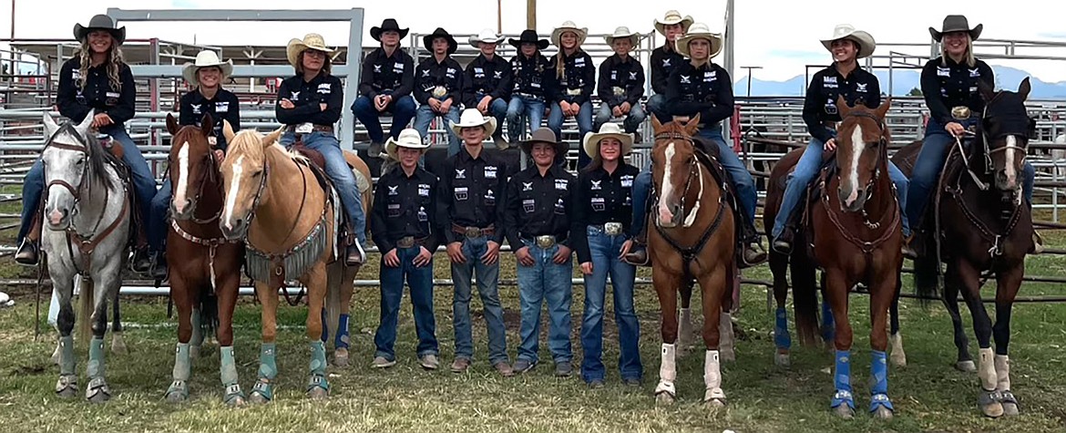 Members of the Northwest Montana Rodeo Team. (Photo provided)